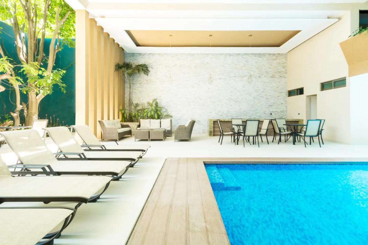 Palmarena Rooms & Residences - Long Stay Comfort With Parking, Sauna, Gym & Pool - Steps From 5Th Avenue Playa del Carmen Dış mekan fotoğraf